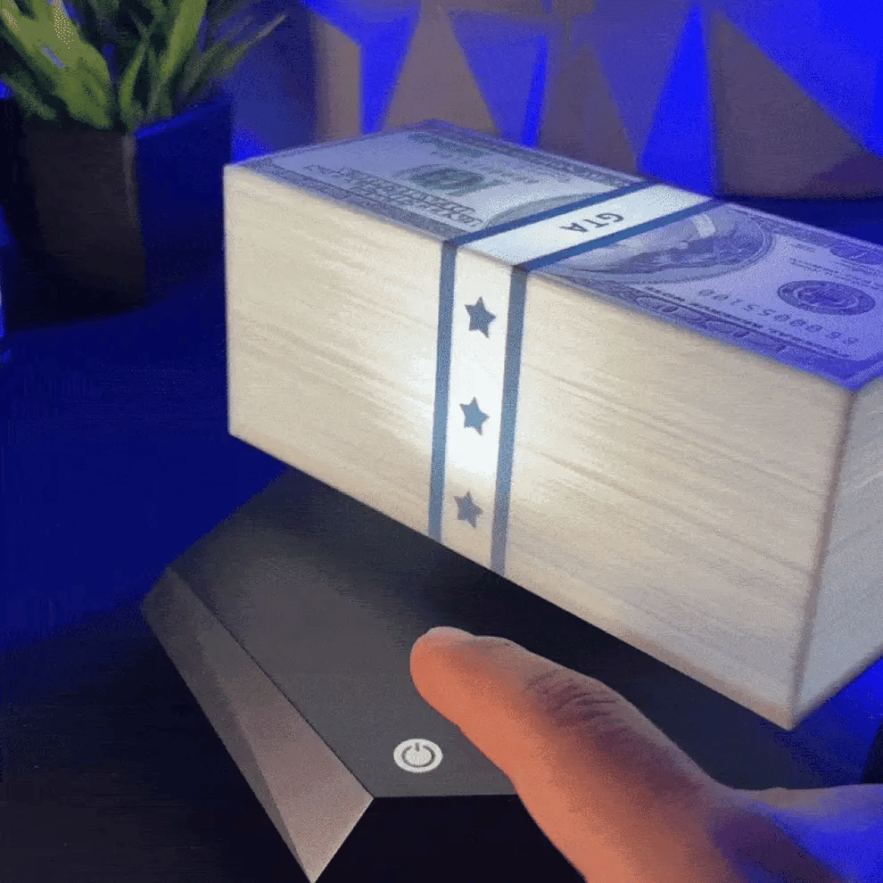 Floating Money Lamp